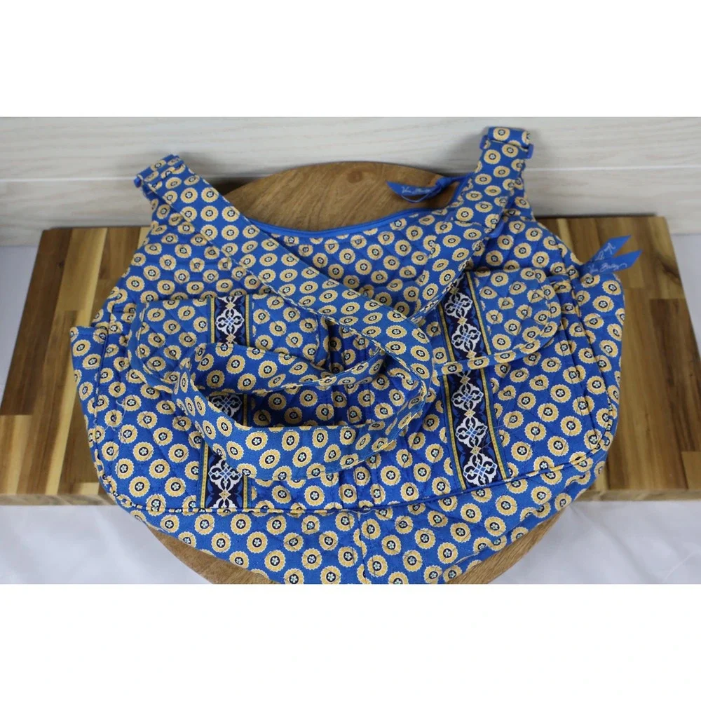 Vera Bradley Riviera Blue Cargo Sling Bag Retired Print NWOT